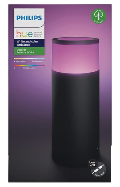 Philips Hue Calla ulkovalaisin (musta)