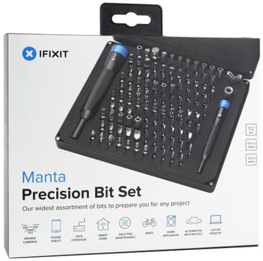 iFixit Manta Driver Kit 112-osainen ruuvimeisselisarja