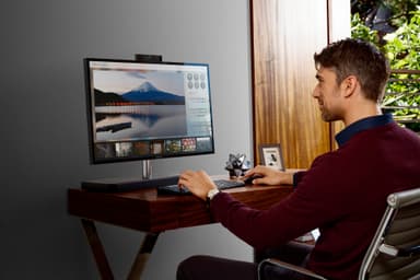 HP Envy 27-b110no 27" AIO pöytätietokone (harmaa)