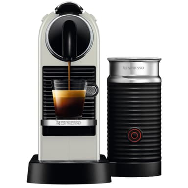 Nespresso Citiz & Milk D123 kapselikeitin (valkoinen)