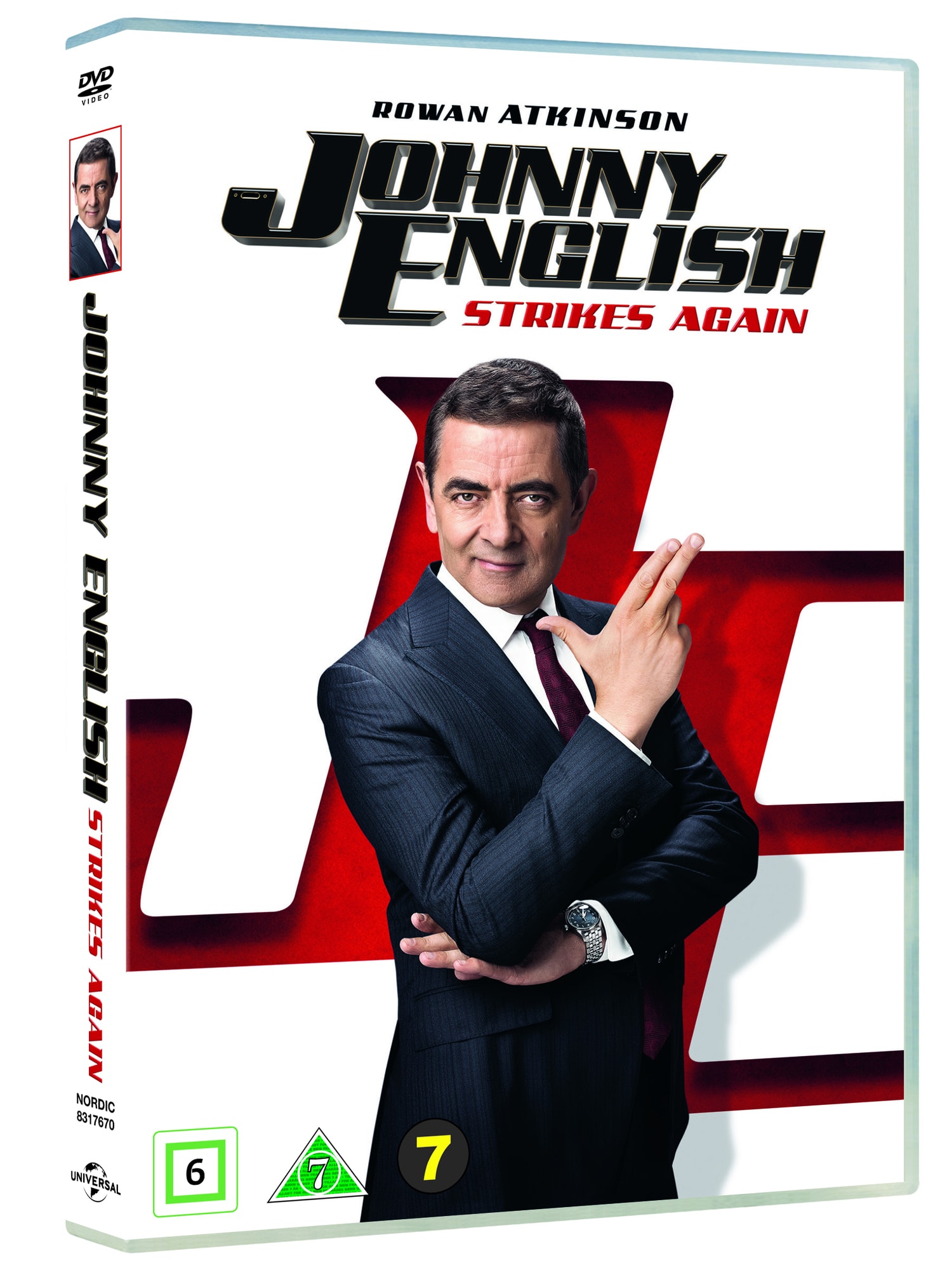 Johnny english strikes again (dvd)