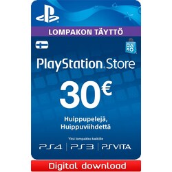 PlayStation Wallet Top-up 30 EUR