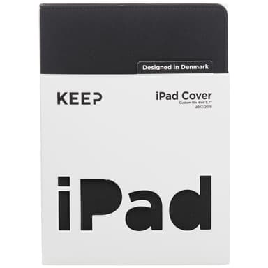 KEEP iPad 9.7" suojakotelo (musta)