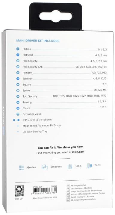 iFixit Mahi Driver Kit 48-osainen ruuvimeisselisarja