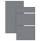 Epoq Trend laatikon etuosa 50x26 (Dark Grey)
