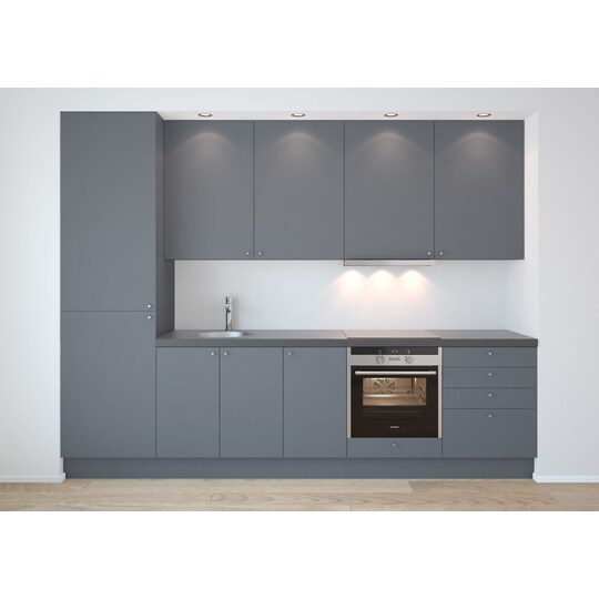 Epoq Trend ylälaatikon etuosa 50x35 keittiöön (Dark Grey)