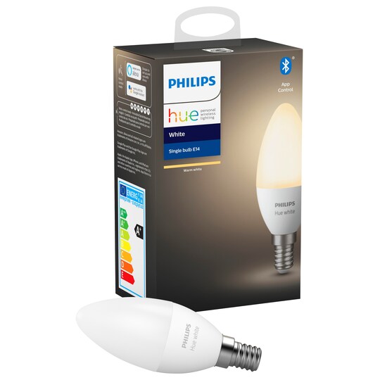 Philips Hue White lamppu (6W B39 E14)