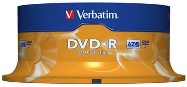 Verbatim DVD-R levy 16x (25 kpl)