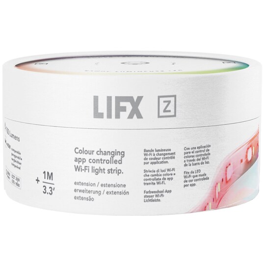 LIFX Z Smart RGB LED valonauhan jatkopala (1 m)