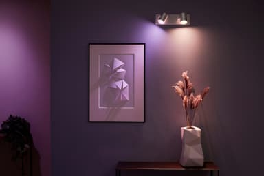 Philips Hue Argenta spottivalot alumiini 2x5,7W