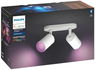 Philips Hue Fugato spottivalo valkoinen  2x5.7W 230V