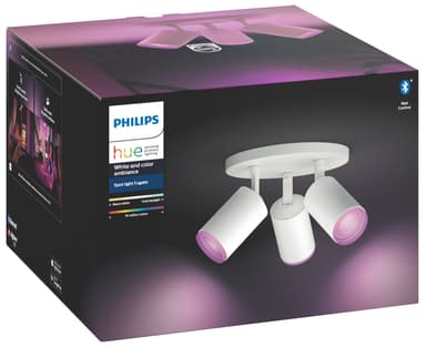 Philips Hue Fugato spottivalo valkoinen 3x5.7W 230V