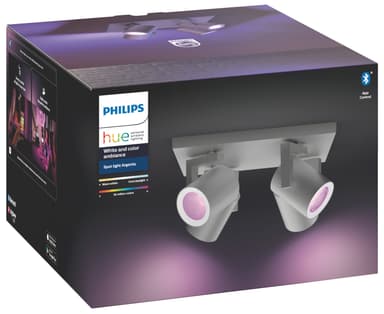 Philips Hue Argenta spottivalot alumiini  4x5,7 W