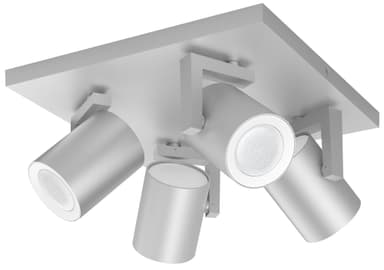Philips Hue Argenta spottivalot alumiini  4x5,7 W