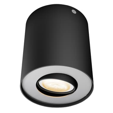 Philips Hue White ambiance Pillar spottivalo (musta)