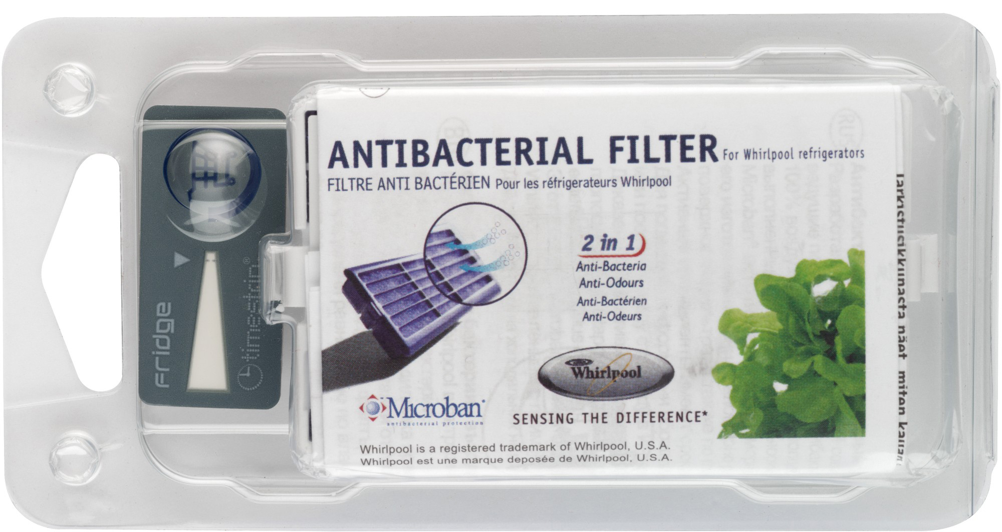 Whirpool antibakteerinen suodatin