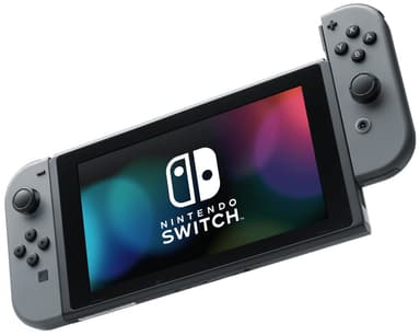 Nintendo Switch 2019 pelikonsoli + Joy-Con ohjaimet (harmaa)