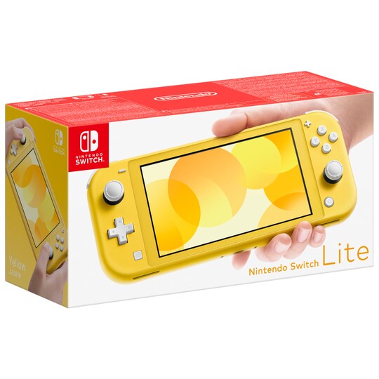 Nintendo Switch Lite pelikonsoli (keltainen)
