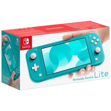 Nintendo Switch Lite pelikonsoli (turkoosi)