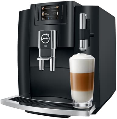 Jura E80 Piano Black kahvikone (musta)