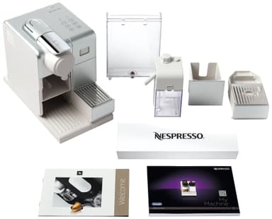 Nespresso Lattissima kapselikeitin F521 (hopea)