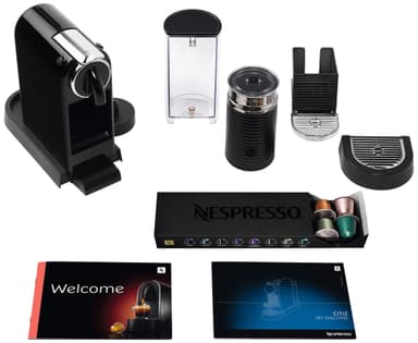 Nespresso Citiz & Milk D123 kapselikeitin (musta)