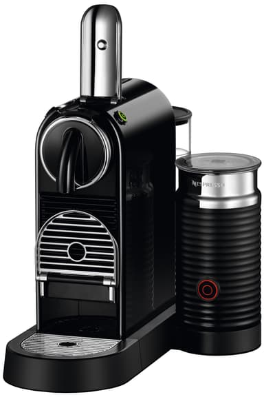 Nespresso Citiz & Milk D123 kapselikeitin (musta)