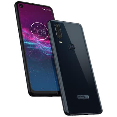 Motorola One Action älypuhelin (sininen)
