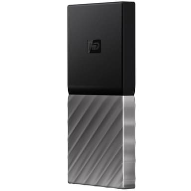 WD My Passport kannettava SSD 1 TB (musta/harmaa)
