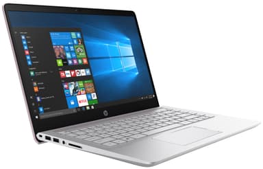 HP Pavilion 14-bf087no 14" kannettava (vaaleanpunainen)