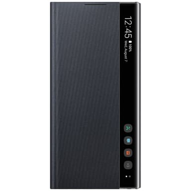 Samsung Galaxy Note 10 Clear View suojakotelo (musta)