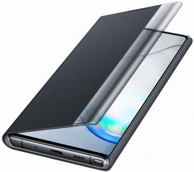 Samsung Galaxy Note 10 Clear View suojakotelo (musta)
