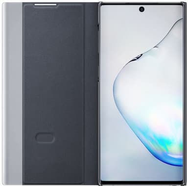 Samsung Galaxy Note 10 Clear View suojakotelo (musta)