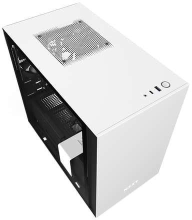 NZXT H210i Mini-ITX PC kotelo (valkoinen)