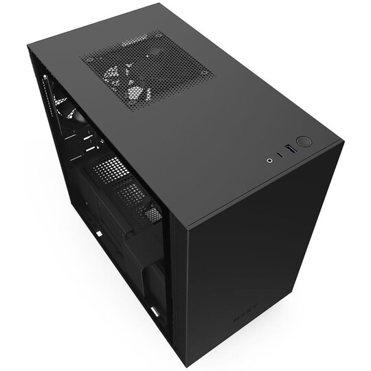 NZXT H210 Mini-ITX PC kotelo (musta)