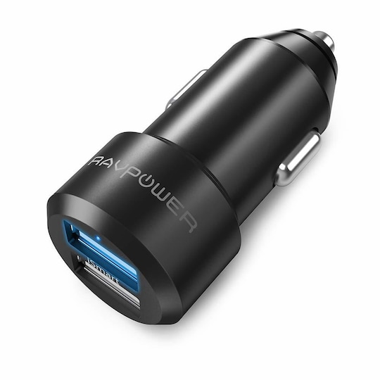 RAVPower 2 Port USB Car Charger 24W 4.8A