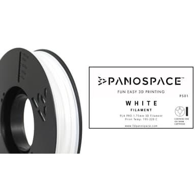 Panospace 3D tulostimen filamentti (valkoinen)
