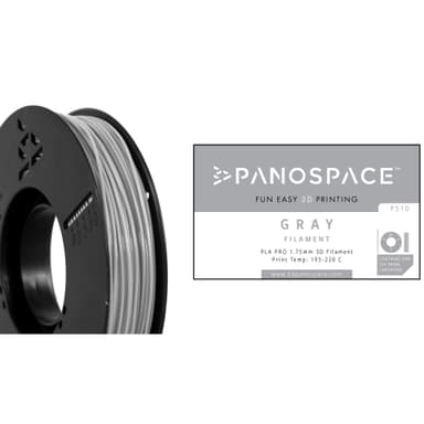 Panospace 3D tulostimen filamentti (harmaa)
