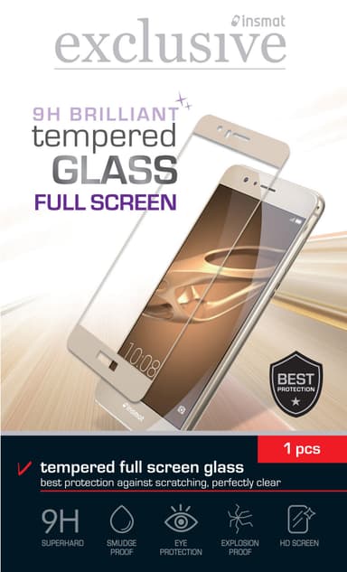 Insmat Samsung Galaxy A10 näytönsuoja (musta)