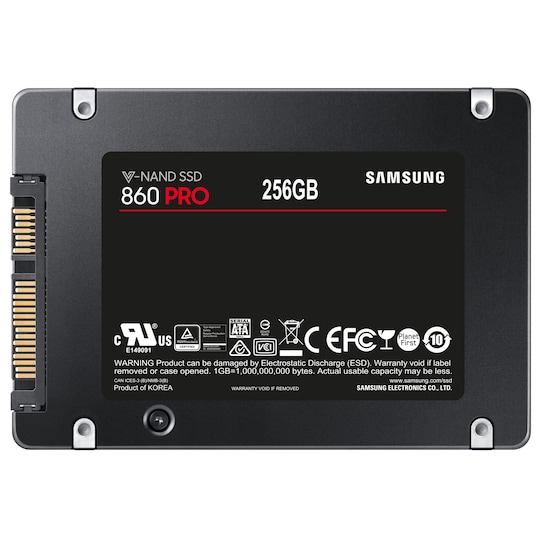 Samsung 860 Pro 2,5" SSD-muisti (256 GB)