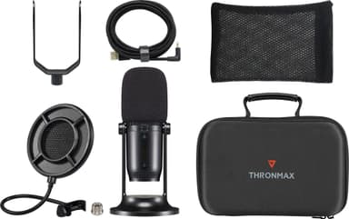 Thronmax MDrill One Pro pakkaus (pikimusta)