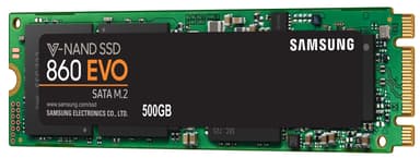 Samsung 860 EVO M.2 SSD-muisti (500 GB)