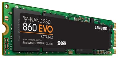 Samsung 860 EVO M.2 SSD-muisti (500 GB)