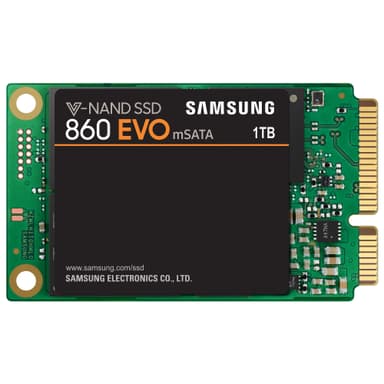 Samsung 860 EVO 2,5" mSATA SSD-muisti (1 TB)