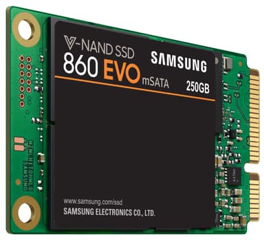 Samsung 860 EVO 2,5" mSATA SSD-muisti (250 GB)
