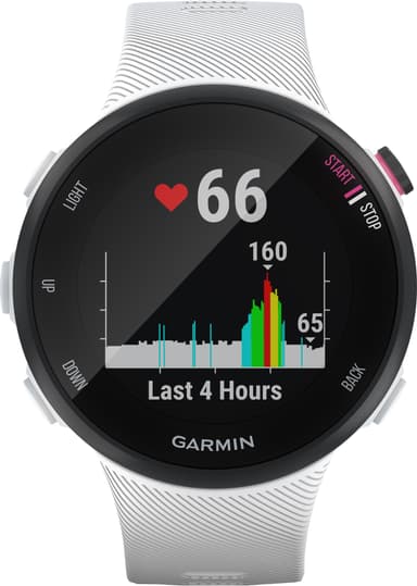 Garmin Forerunner 45 S urheilukello (musta/valkoinen)
