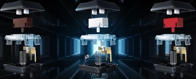 Logitech G815 pelinäppäimistö, GL Clicky kytkimet