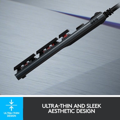 Logitech G815 pelinäppäimistö, GL Clicky kytkimet