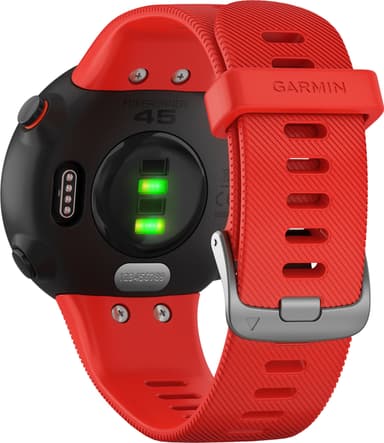 Garmin Forerunner 45 L urheilukello (musta/punainen)