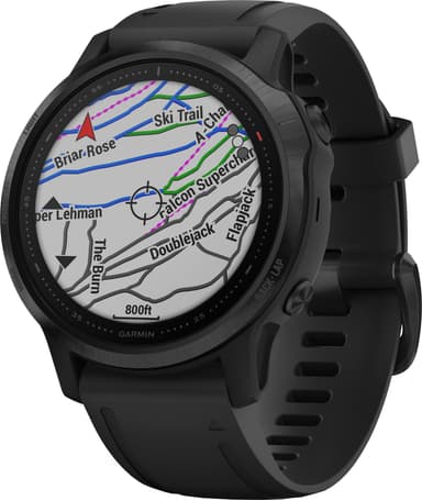 Garmin Fenix 6s Pro urheilukello 42 mm (musta)